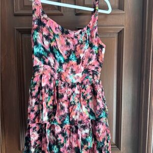 Saltwater LUXE Pink and Black Mini Dress